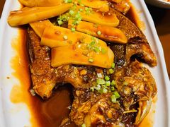 深海黄鱼年糕-径山十八道·风味民间菜(杭州总店)