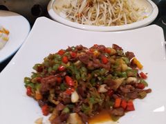 小炒黄牛肉-韶山冲湘菜馆(大明湖店)