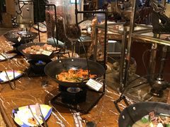 自助取餐区-武汉光谷金盾大酒店-派瑞阁西餐厅