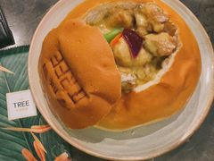 咖喱面包鸡-大树餐厅(红旗街万达店)