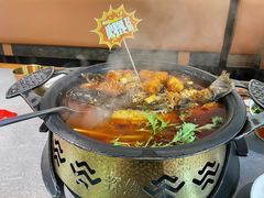 -探鱼·鲜青椒爽麻烤鱼(苏宁广场店)
