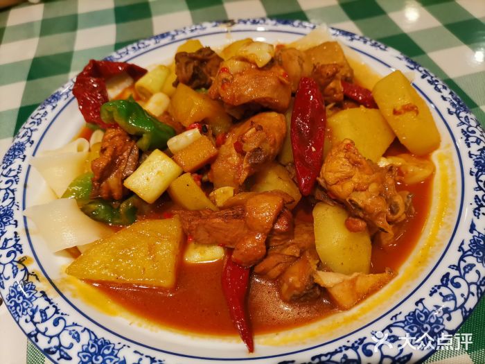 新疆巴州金丝特餐厅(大钟寺店)新疆大盘鸡图片