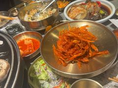 -草家酱蟹炭火烤肉店(珲春南路一店)