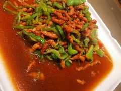 青椒炒肉丝-花园茶楼(兴城西路店)
