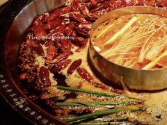 -谭鸭血老火锅(图书馆店)