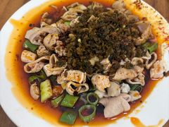 凉拌肥肠-温记府廟豆汤饭·始于1955年(海椒店)