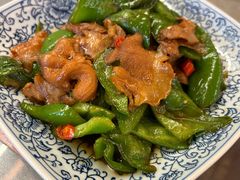 青椒炒-天龙宝严素食馆(大兴善寺店)