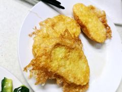 鸡蛋炸馒头片-大槐树烤肉馆