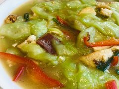 丝瓜烧老豆腐-辣公子·千岛湖私房菜(滨江店)