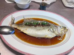 蒲菜蒸鱼-九里云松·天香餐厅