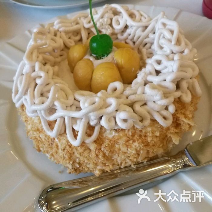 莫斯科餐厅香草栗子蛋糕图片-北京俄罗斯菜-大众点评网