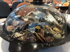 老灶蒸汽海鲜锅-前王院•巧克力海鲜市集餐厅(万平口店)