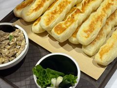 虾酱卷子-渔民船说·北塘海鲜·天津菜·海肠捞饭(北塘古镇店)