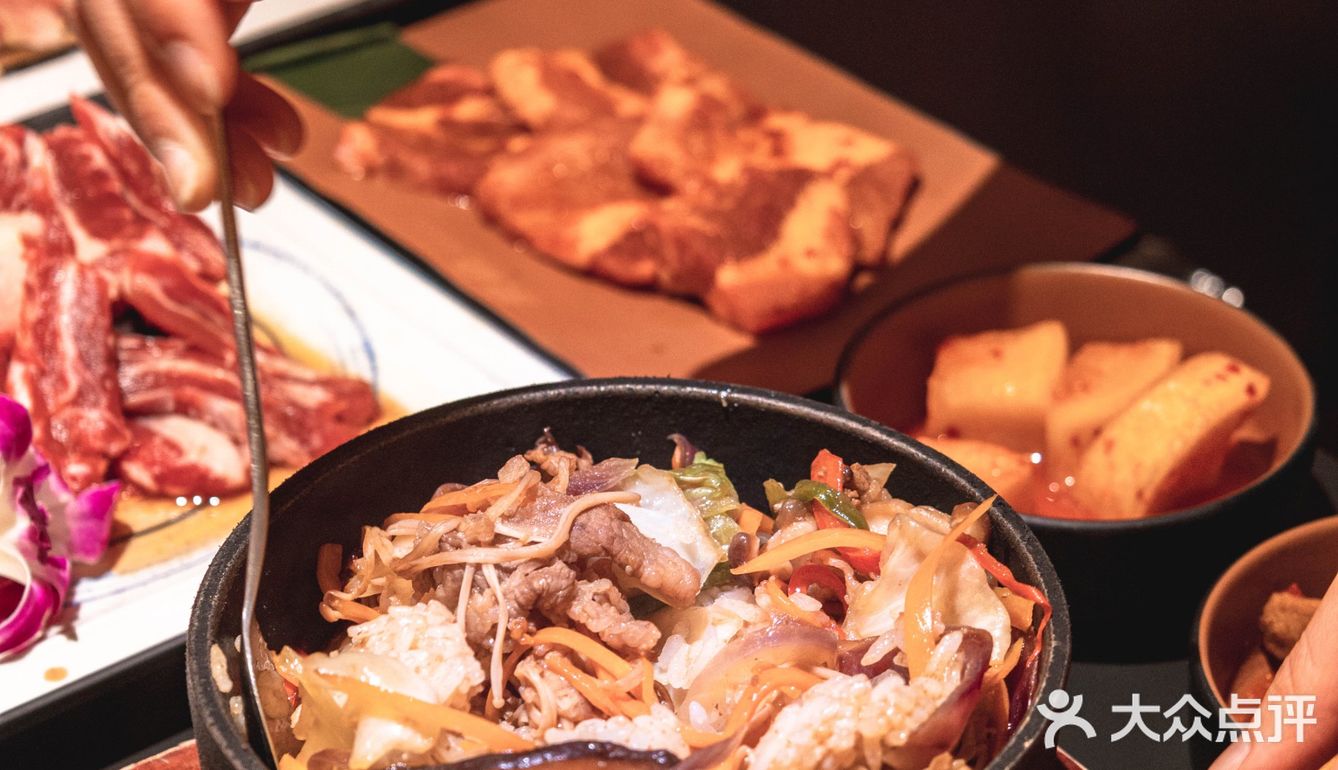 广州地道炭火烤肉，借机熏烤一下浪漫情人节