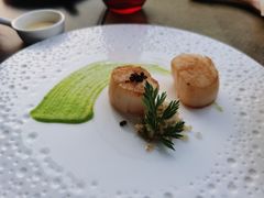 加拿大扇贝和鱼子酱-恰餐厅CHAR Grill(北京三里屯洲际店)
