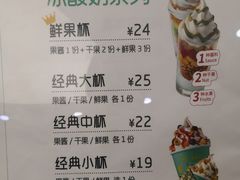 菜单-Salud撒露欧洲冻酸奶(蓝色港湾店)