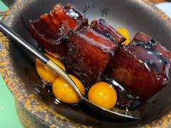 普洱鹌鹑蛋红烧肉-荷风细雨·中国茶宴(碧云店)