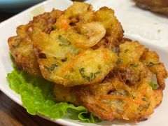 炸虾饼-裕丰农家菜·面