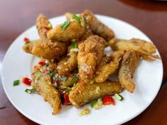 椒盐水电鱼-老杨饭店(万科里店)