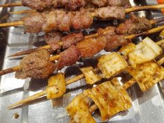 羊肉串-天津乾毓德饭庄·清真传统炒菜·海鲜烧烤(咸阳路店)