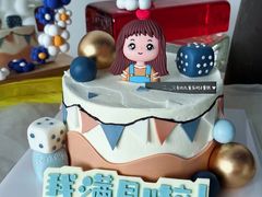 -卡比儿童蛋糕·心意定制·低脂零卡糖动物奶油FancyBALLOON(滨海店)