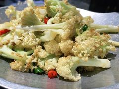 干锅花菜-嘎嘎鸭脑壳(蜀汉路店)