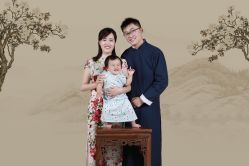 -时光纪亲子全家福照相馆(静安店母女写真父母纪念照)