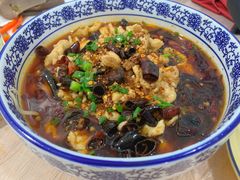 水煮肉片-洪霞餐馆