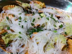 蒜蓉粉丝蒸扇贝-石岐乳鸽村(南海第三分店)