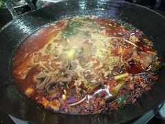 香辣豆豉锅-猪肉摊地摊火锅(陕西路店)
