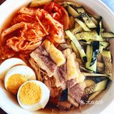 大热天自己在家做碗冷面