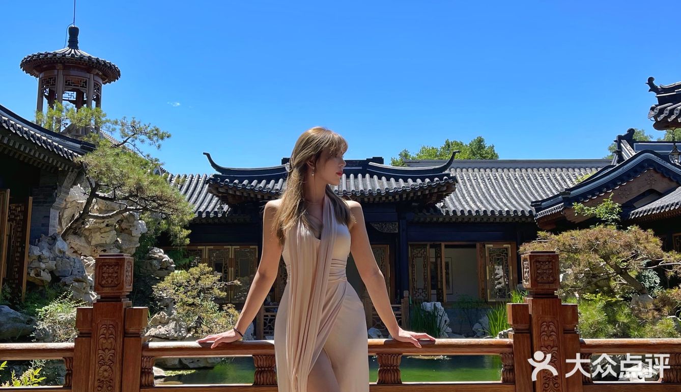 藏在巷中的碧绿池水