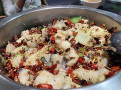 炝锅无刺巴沙鱼-清真·锦翔炝锅鱼(明德门店)