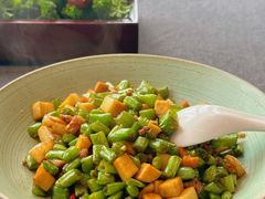 干煸季豆一口菇-柒园·三十年创意杭帮菜(龙湖滨江天街店)