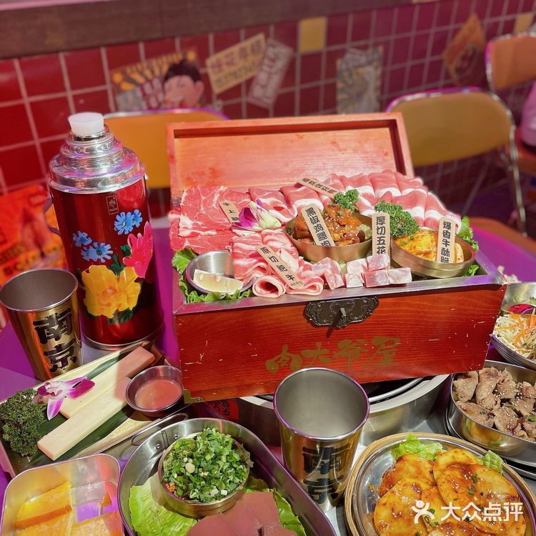 堪比自拍馆的烤肉店🥩复古大片随手出🎞️