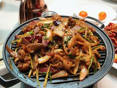 贝勒爷烤肉-悦海·家宴·冰花皮皮虾大锅贴(宝龙店)