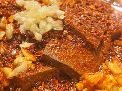 辣子蒜羊血-汉唐宴长安食府