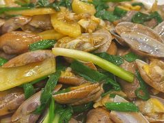 葱姜炒蛤蜊-新金盛·海鲜酒楼(盐田店)