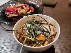 牛肉饭配温泉蛋-丽思卡尔顿·炙焰·铁板烧餐厅