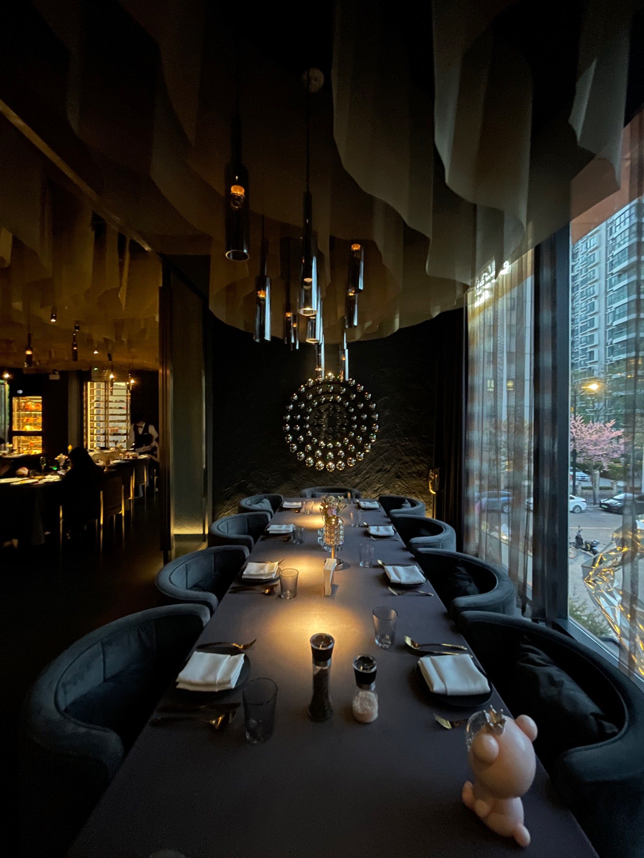 高级的餐厅🍴自带滤镜