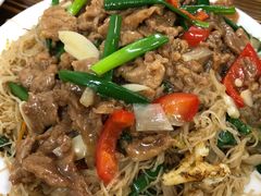 赤肉炒咸面线-正宗普宁豆干坊·洪记砂锅粥(红领巾路店)