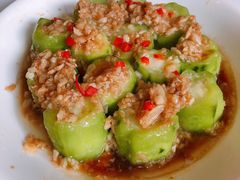 蒜蒸丝瓜-新旺茶餐厅·早餐·夜宵(仙霞店)