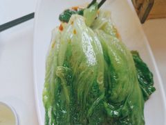 白灼生菜-东江渔村·古典园林·30年粤菜老字号(太和店)