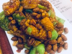 宫爆虾仁鱿鱼-桃子餐厅·天津菜(红星路直营店)