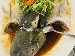 清蒸山坑鲩鱼-金百门·顺德海鲜酒家(陈村店)