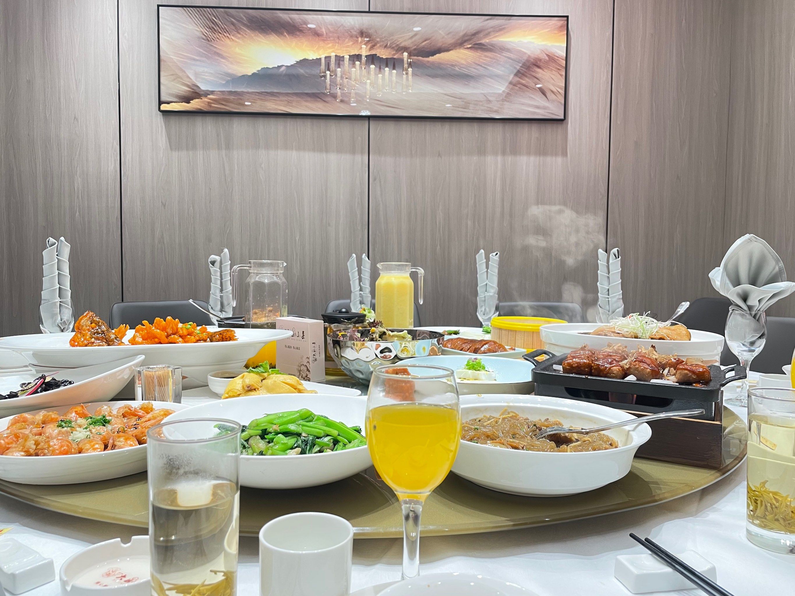 打卡昆山千灯 (大厨小菜饭店),
家