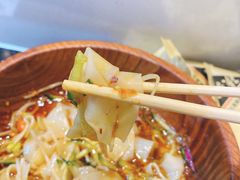 招牌肉酱凉皮-西北杂粮筐手工面凉皮(来福士店)