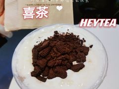 芋泥波波茶-喜茶(北京五棵松华熙店)