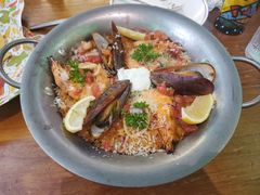 传统西班牙海鲜饭-Famous肥猫墨西哥音乐餐吧(五棵松华熙LIVE店)