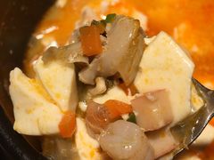 海鲜绢豆腐汤-土大力拌饭名家(丹尼斯百货店)